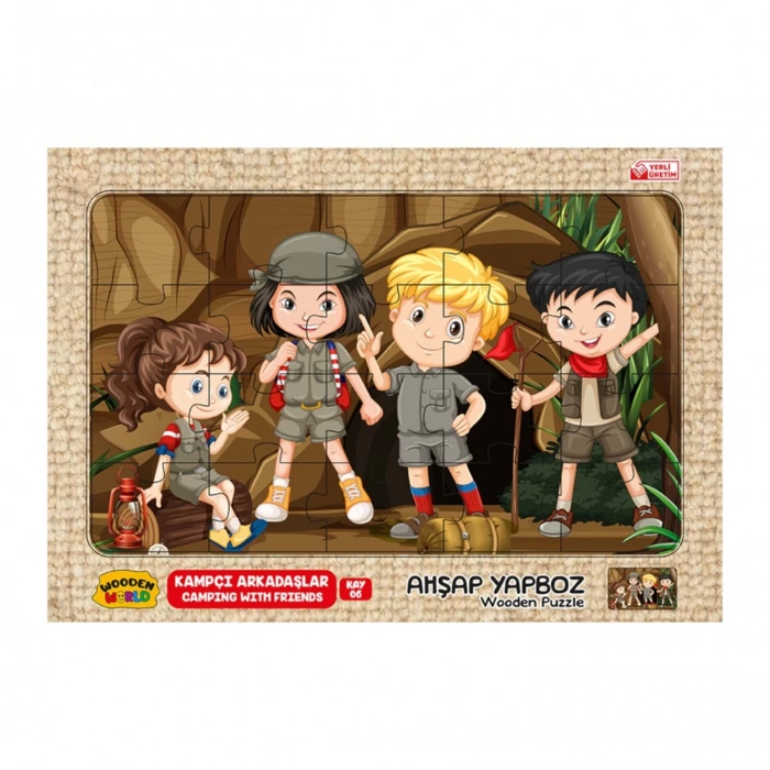 REDKA AHŞAP YAPBOZ KÜÇÜK BOY 20*30 KM5330