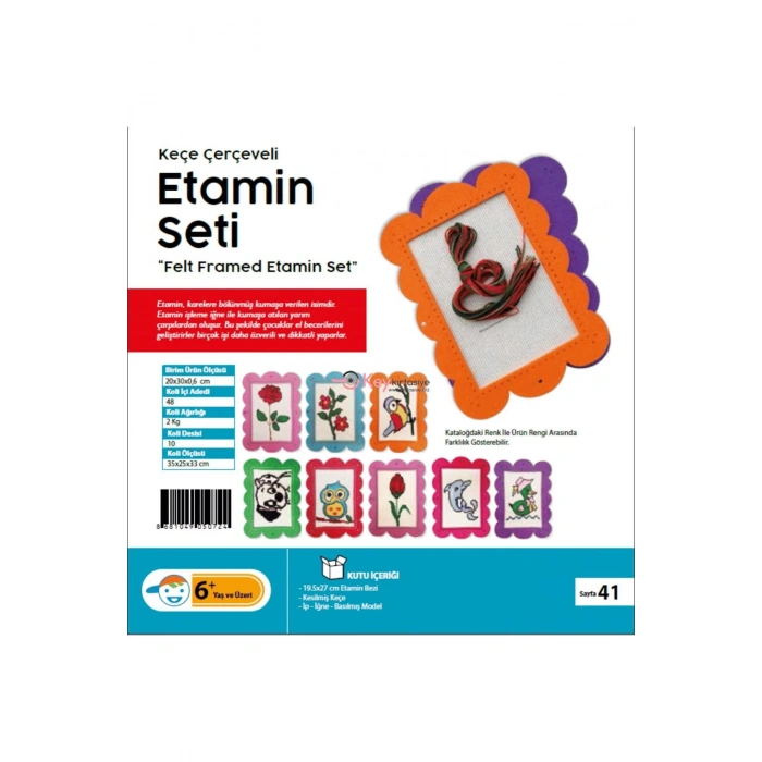 REDKA KM5072 ETAMİN SETİ