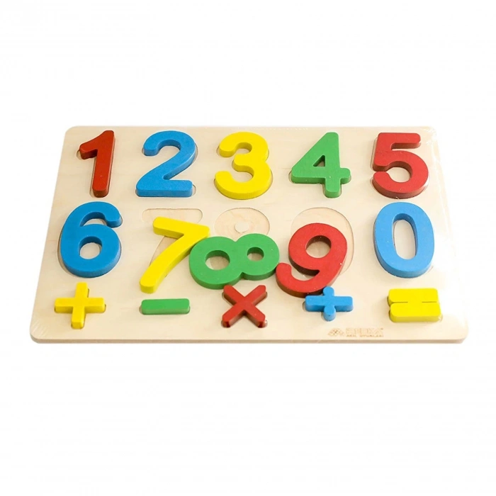 REDKA KM5629 KUMTOYS AHŞAP RAKAMLAR PUZZLE