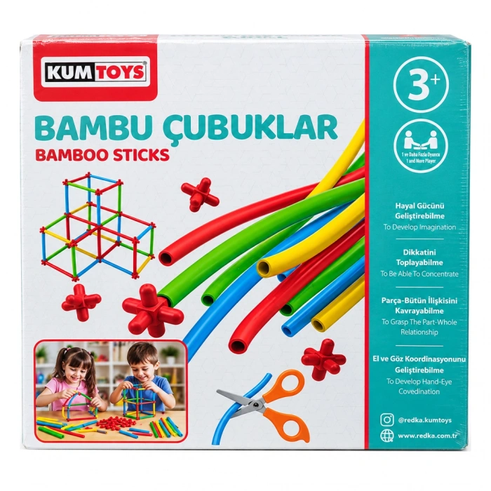 REDKA KUMTOYS BAMBU ÇUBUKLARI KM5462 (24)