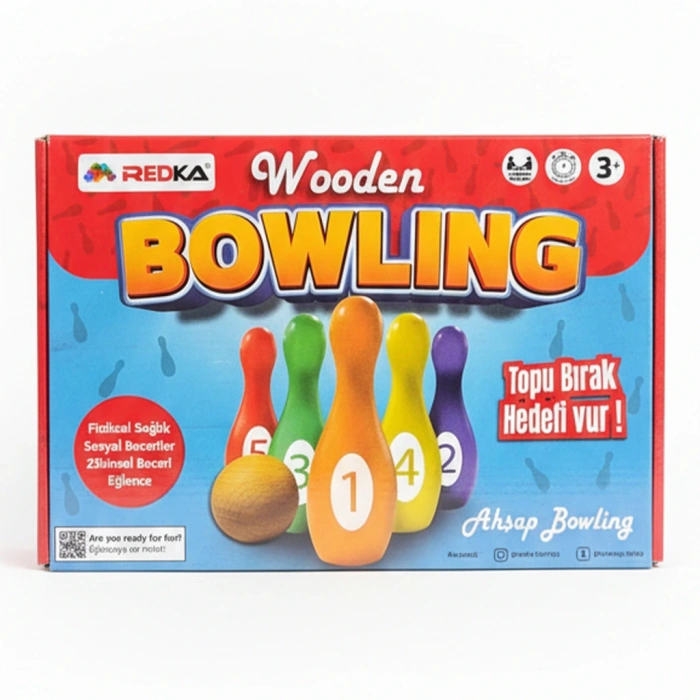 REDKA RD5821 WOODEN BOWLING