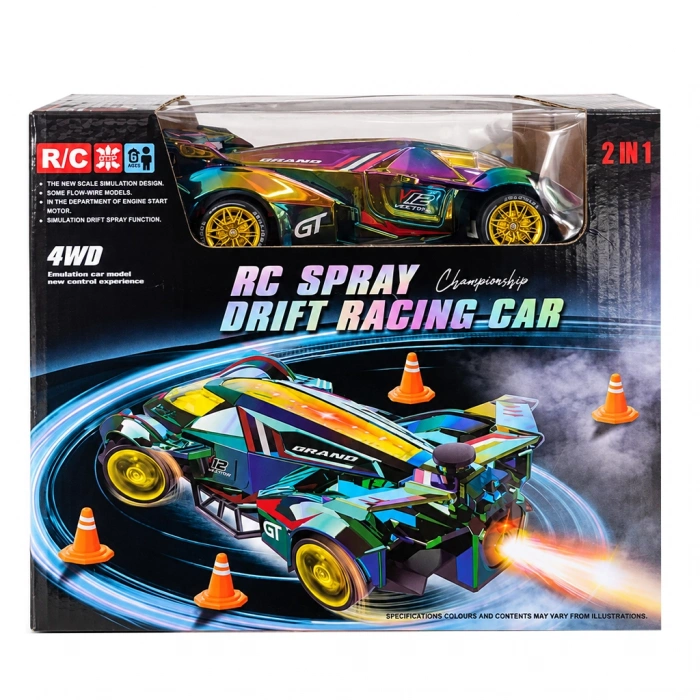 ROYAL-6512-CH 1:18 GT KUMANDALI DRİFT SPREY ARABA