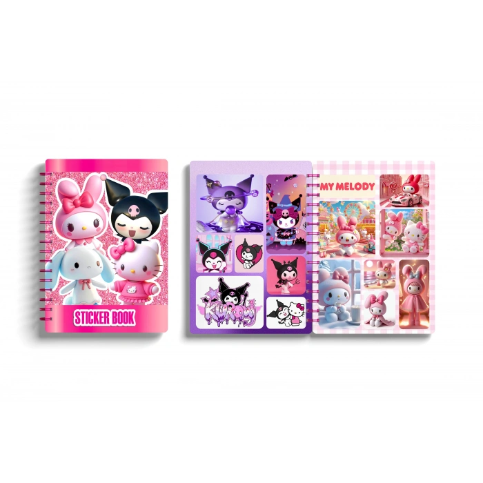 ŞENOL STİCKERLI DEFTER 10LU PAKET