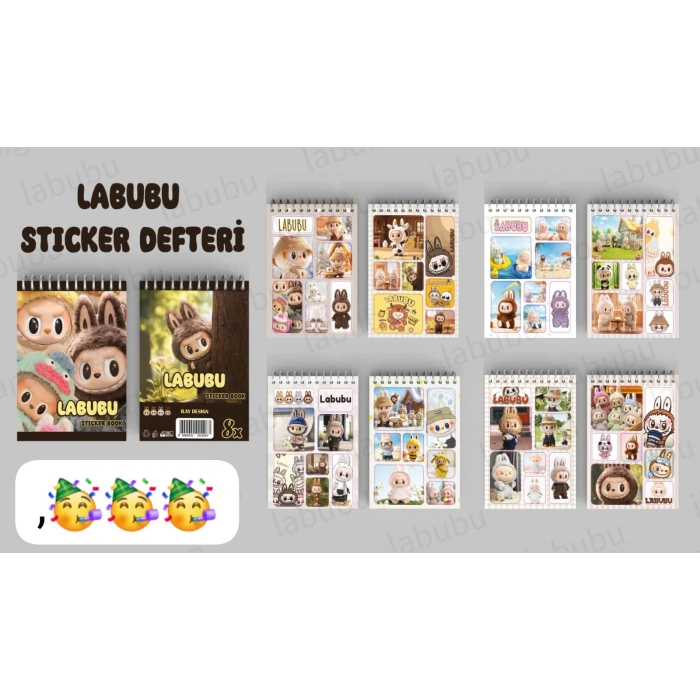 ŞENOL STİCKERLI DEFTER 10LU PAKET