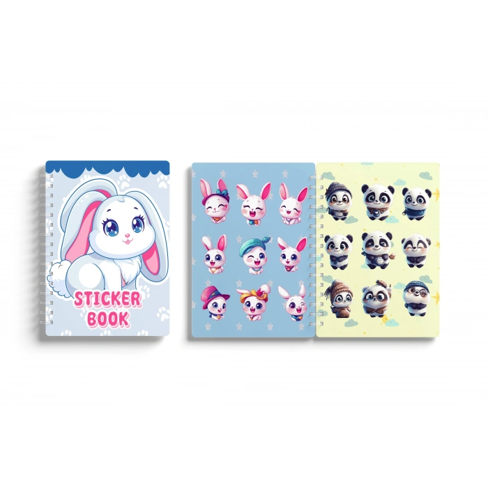 ŞENOL STİCKERLI DEFTER 10LU PAKET