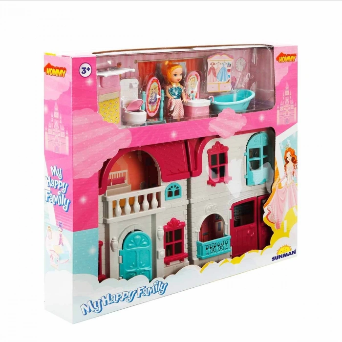 SUNMAN S00003127 SUN-MGS-HMY-EV OYUN SET PRENSESİN OYUN EVİ