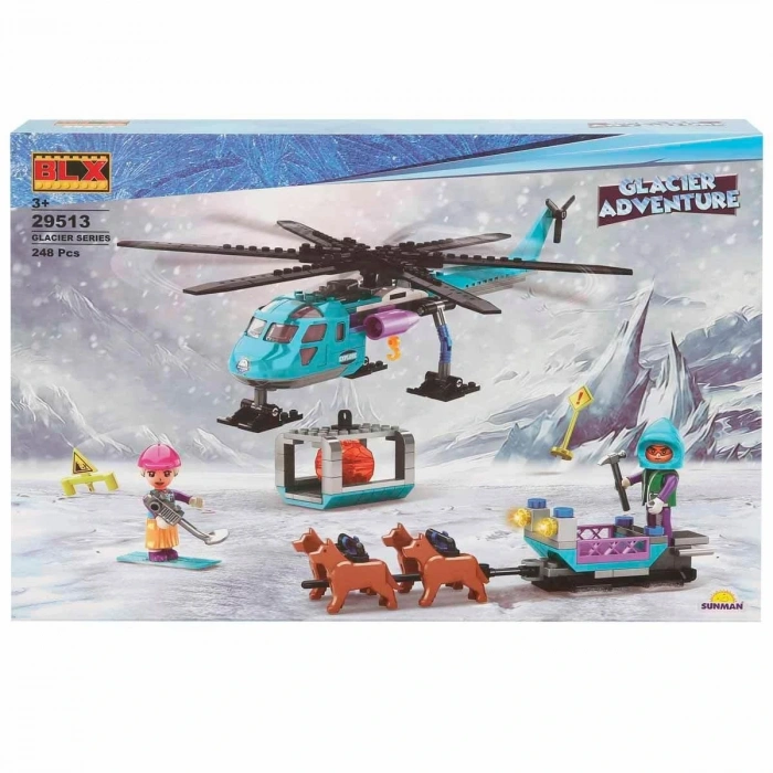 SUNMAN S00004421 SUN-RST-BLX-GLACIER ADVENTURE SET 2FGR.248PRÇ.