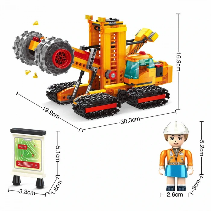 SUNMAN S00004424 SUN-RST-BLX-MINING SET 2FGR.603PRÇ