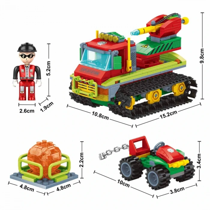 SUNMAN S00004433 SUN-RST-BLX-MINING SET 3FGR.347PRÇ