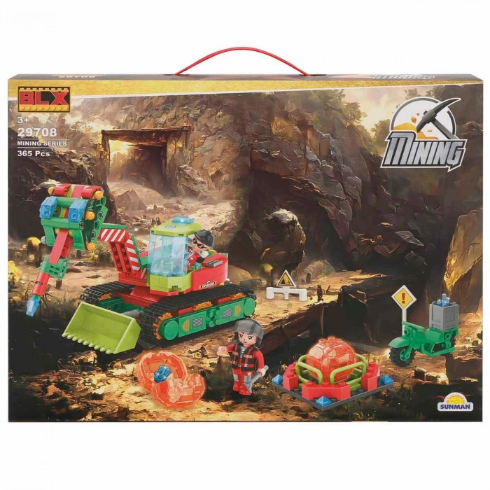 SUNMAN S00004452 SUN-RST-BLX-MINING SET 2FGR.365PRÇ.