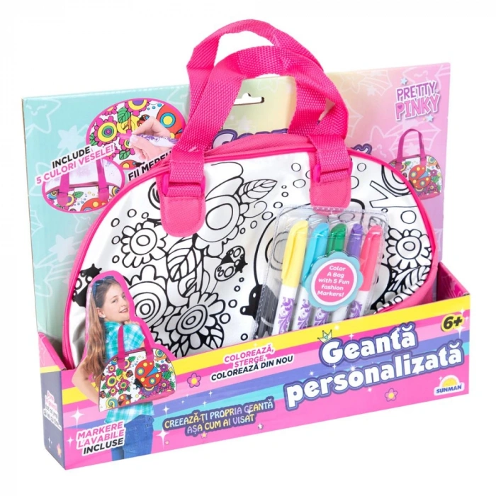 SUNMAN S00004839 SUN-YFN-PRP-HOBİ SET EL ÇANTASI BOYAMA