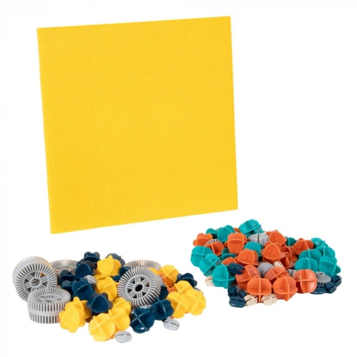 SUNMAN S00004845 SUN-YFN-BLOK SET BUILDING BLOCKS ŞEKİLLİ YAPIM BLOKLARI 153PRÇ.