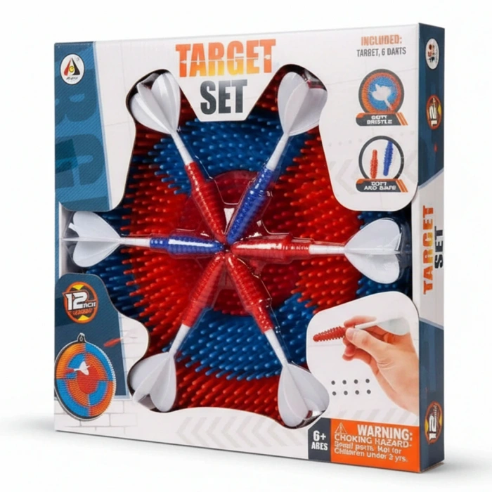 SUNMAN S00011951 SUN-AOJ-DART TARGET SET 6DART 30CM
