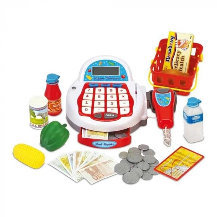 SUNMAN S00012815 SUN-YFN-SPD-MARKET KASA SET MİKROFONLU/SEPETLİ SESLİ