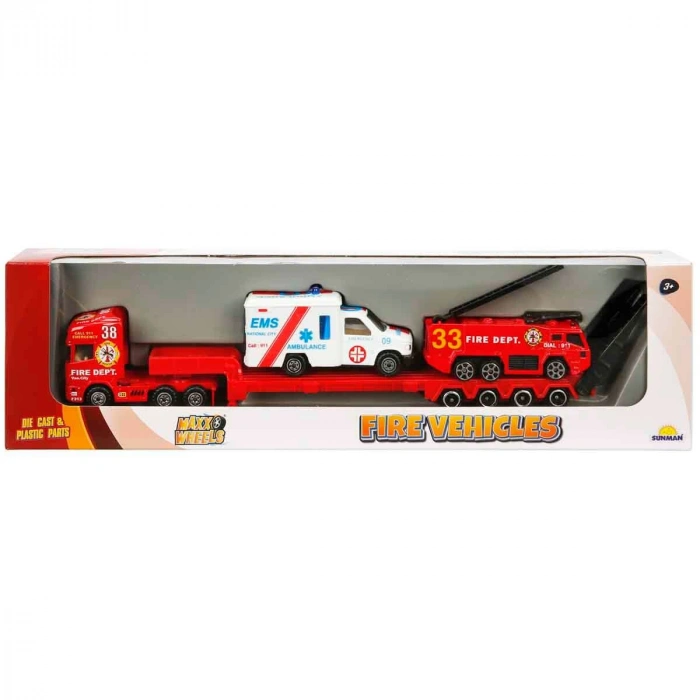 SUNMAN-S00019036 SUN-PIO-MXX-DC.İTFAİYE SET TIR/ÇEKİCİ ÜSTÜ 2 ARAÇ 3A