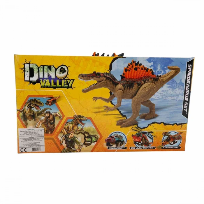 SUNMAN S00042065 SUN-CPM-OYUN SET DINO VALLEY LARFE SPINOSAURUS 40CM.SESLİ/IŞIKLI (12)