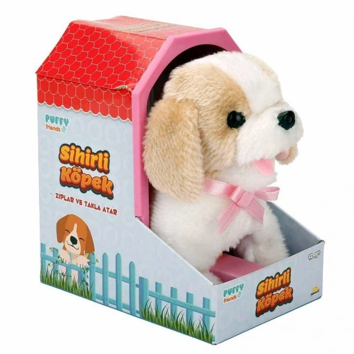 SUNMAN S00047230 SUN-RST-PFF-PELUŞ SİHİRLİ KÖPEK HAREKETLİ TAKLA ATAR/SESLİ BYZ./KHV.