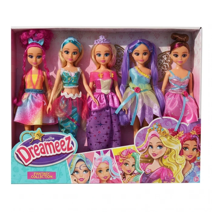 SUNMAN S00081031 SUN-FNV-MNK.BBK.SET DREAMEEZ FANTASY BEBEKLER 5Lİ