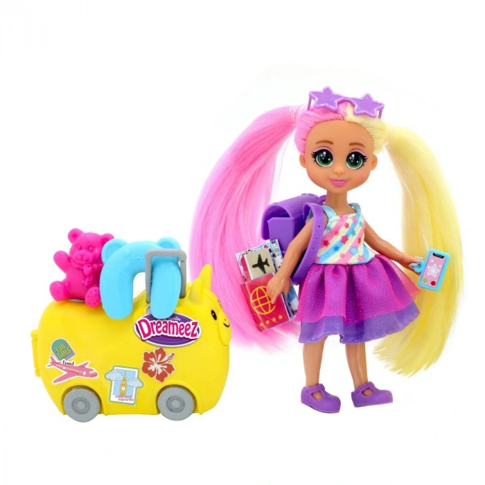 SUNMAN S00081106 SUN-FNV-MNK.BBK.DREAMEEZ MİNİ BEBEK VE SEYAHAT SETİ