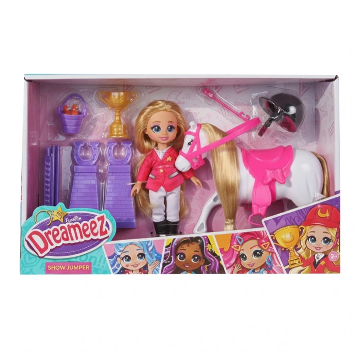 SUNMAN S00081108 SUN-FNV-MNK.BBK.SET DREAMEEZ MİNİ AT BİNİCİ BEBEK