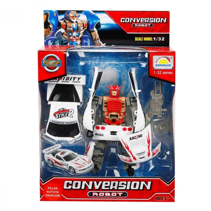 SUNMAN S00081234 ROBOT TRANSFORMER SES/IŞIK 10A