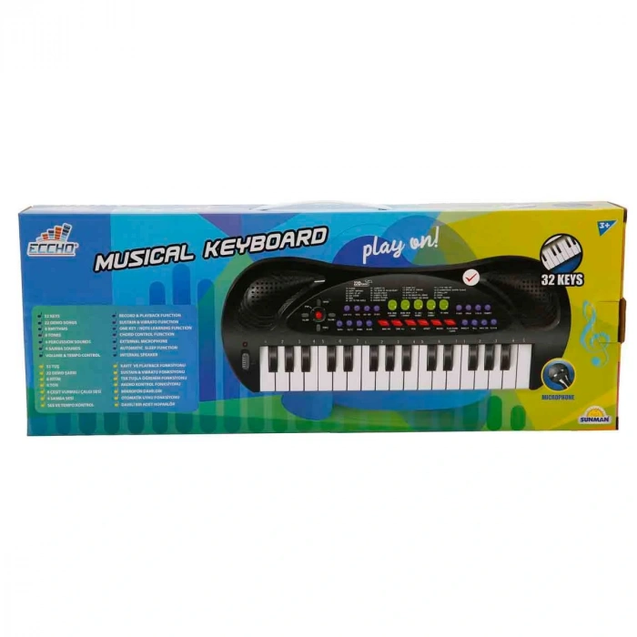 SUNMAN S00099000  MİKROFONLU ELEKTRONİK 32TUŞ 2R