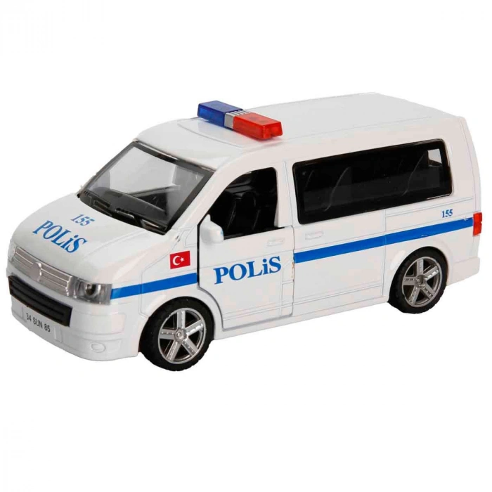 SUNMAN S01001606 SUN-WKY-MXX-DC.AÇIK 1/32 ARABA POLİS/AMBULANS/İTFAİYE/JANDARMA 13CM.SES/IŞIK PB.4A.12D.