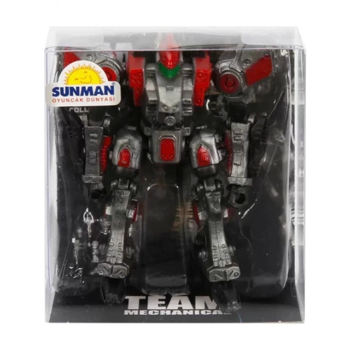 SUNMAN S01002394 SUN-RST-FİGÜR ROBOT TEAM MECHANICAL 9CM.6A.24D.