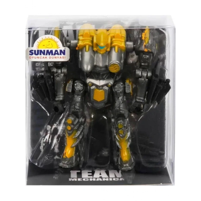 SUNMAN S01002394 SUN-RST-FİGÜR ROBOT TEAM MECHANICAL 9CM.6A.24D.