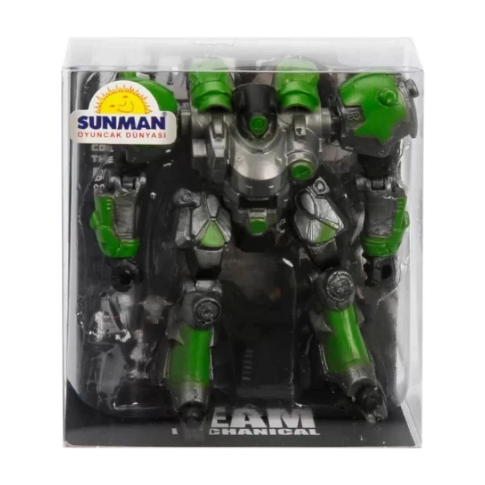 SUNMAN S01002394 SUN-RST-FİGÜR ROBOT TEAM MECHANICAL 9CM.6A.24D.