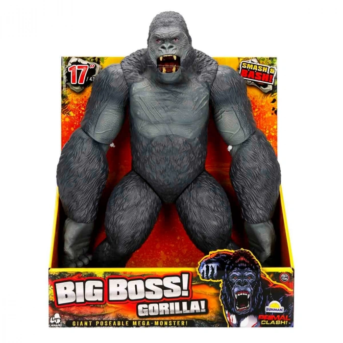 SUNMAN S01037113 SUN-LNR-OYUN SET JURASSIC CLASH BIG BOSS GORILLA  (2)