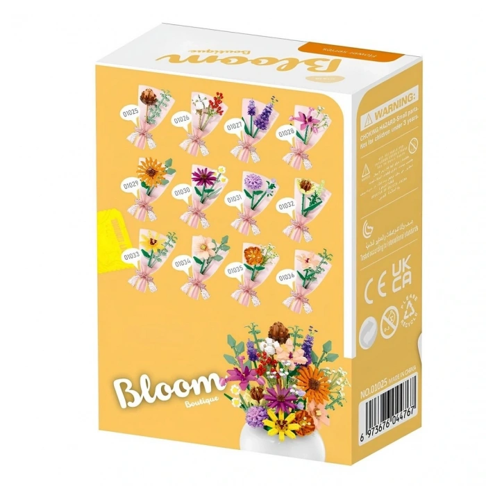 SUNMAN S02001025 SUN-IMM-KCO-BLOOM BOUTIQUE FLOWER SERIES BUKET ÇİÇEKLERİ 12A.12D.