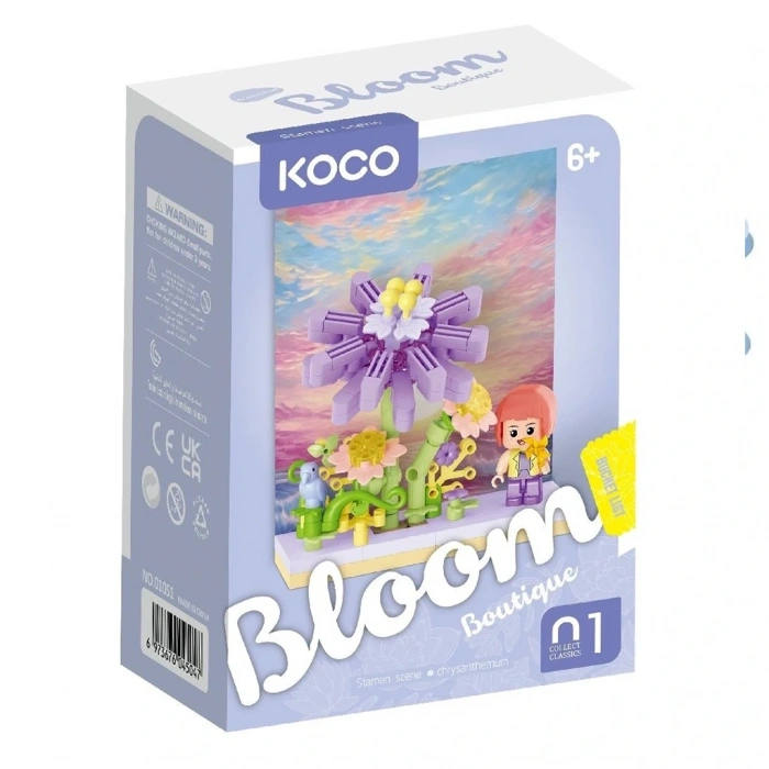 SUNMAN S02001051 SUN-IMM-KCO-BLOOM BOUTIQUE STAMEN SCENE SERIES 6A.6D.