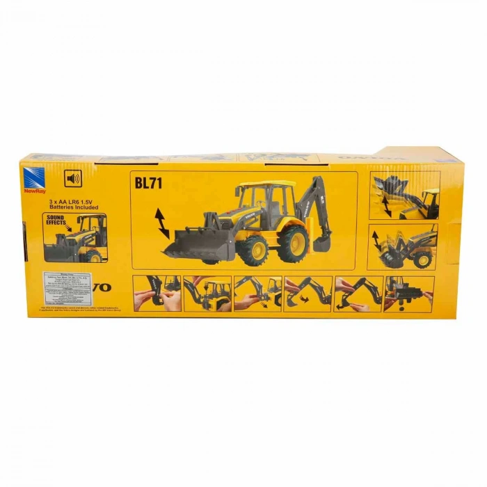 SUNMAN S02002226 SUN-NRY-1/18 VOLVO KAZICI BL71 B/O (6)