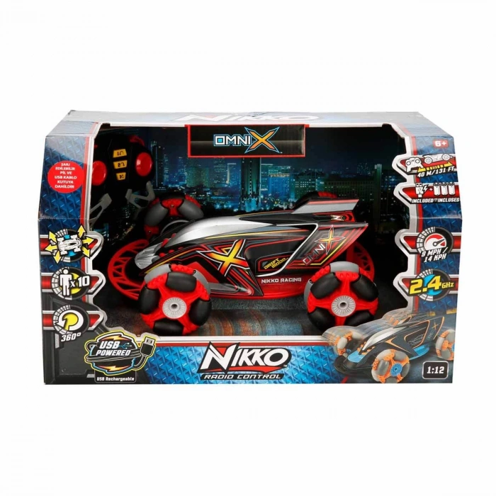 SUNMAN S02010050 SUN-NKK-R/C 1/12 F/F AKROBAT SLIDE OMNIX PRO EXTREME 360DRC.2.4GHZ.6.4V.USB.2A.