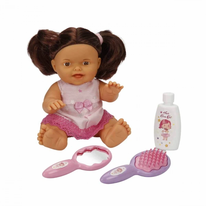 SUNMAN S02020100 SUN-SABC-DZM-BEBEK SET NİL SAÇLI AKS.23CM.2A.SIRT ÇNT.