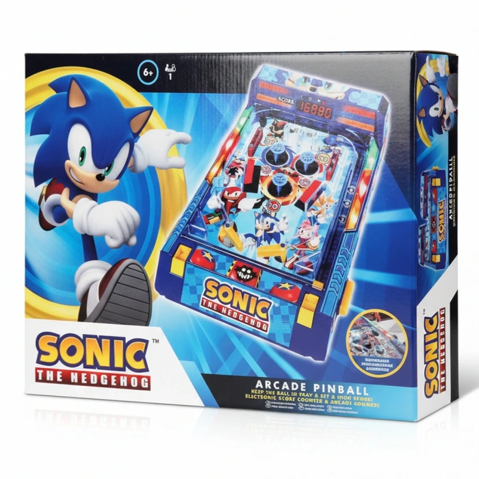 SUNMAN S02030083 SUN-MRH-M.ÜSTÜ PINBALL ARCADE PINBALL SONIC PREMIUM SERİ SES/IŞIK (SONIC)
