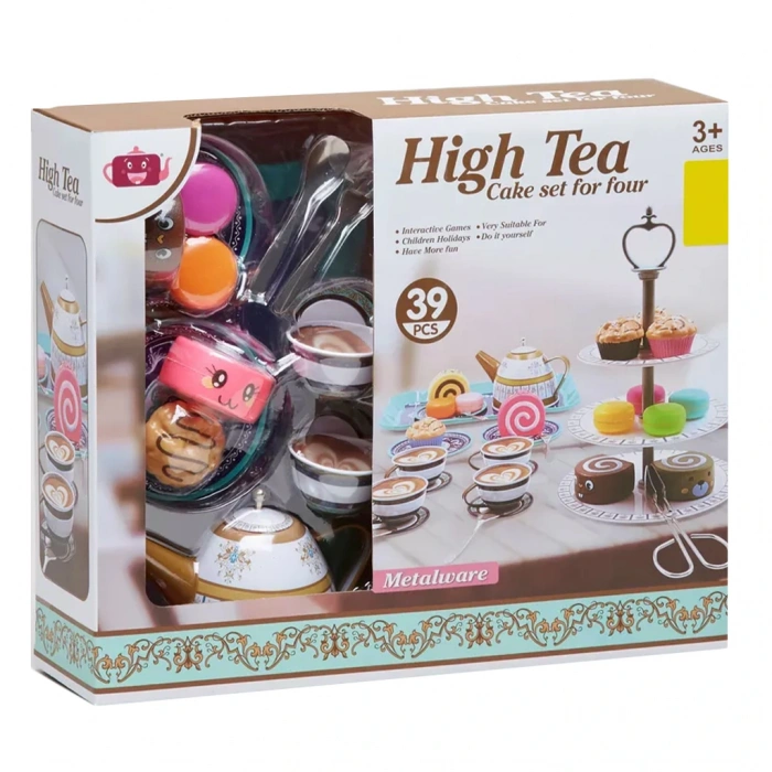 TOYSAN 555-CH026 METAL ÇAY SETİ 39 PARÇA