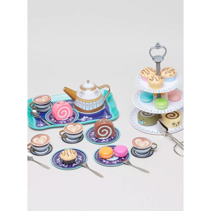 TOYSAN 555-CH026 METAL ÇAY SETİ 39 PARÇA