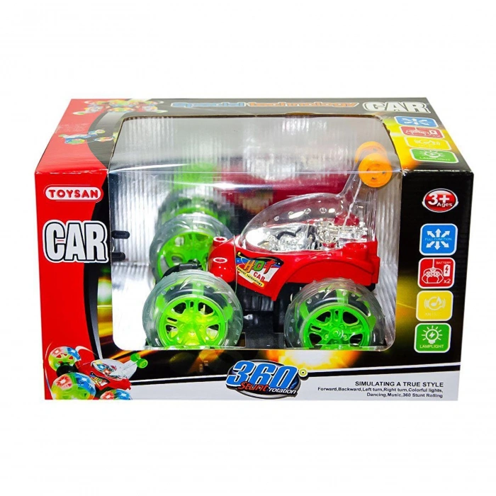 TOYSAN 9802M-1 UZAKTAN KUMANDALI AKROBAT ARABA