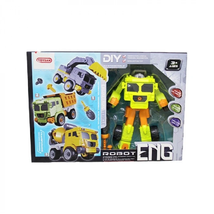 TOYSAN AL13-A2 DÖNÜŞTÜRÜLEBİLİR İNŞAAT SETİ