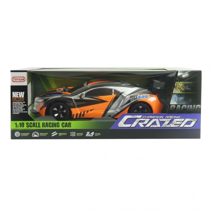 TOYSAN RQ2040 1:10 ÖLÇEK FULL FONKSİYON HIZ YAPAN SPOR ARABA