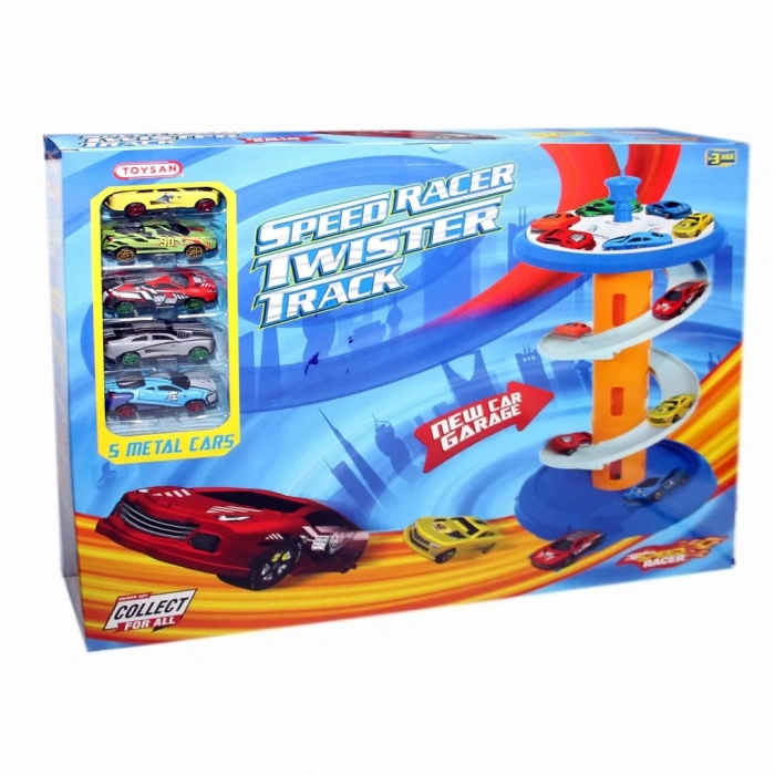 TOYSAN SPR-47 RACER TWISTER TRACK 5 METAL CAR