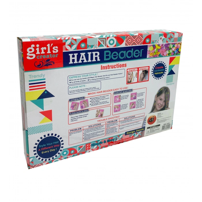 TÜLİN İNCEDİKEN MBK-232K BONCUKLU SAÇ TASARIM SETİ