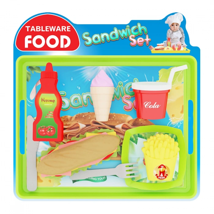 UÇAR 0236 TABLEWARE FOOD SANDWICH SET