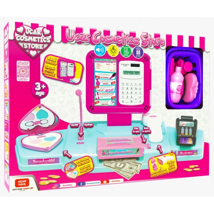 UÇAR 0273 YAZAR KASA KOZMETİK SET