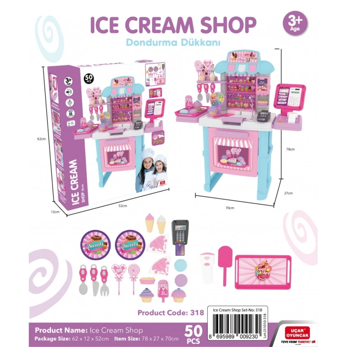 UÇAR 0318 YAZARKASA PASTANE VE DONDURMA