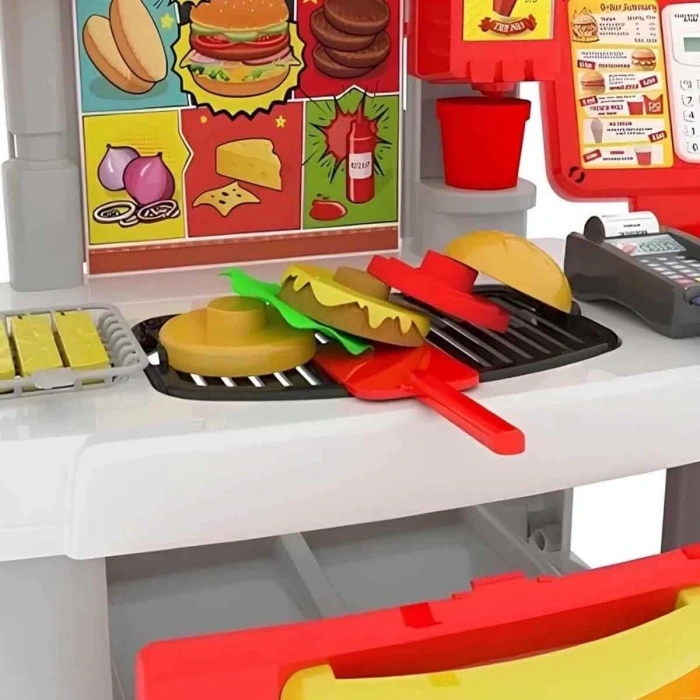 UÇAR 0322 HAMBURGER RESTORANT SETİ 53 PARÇA