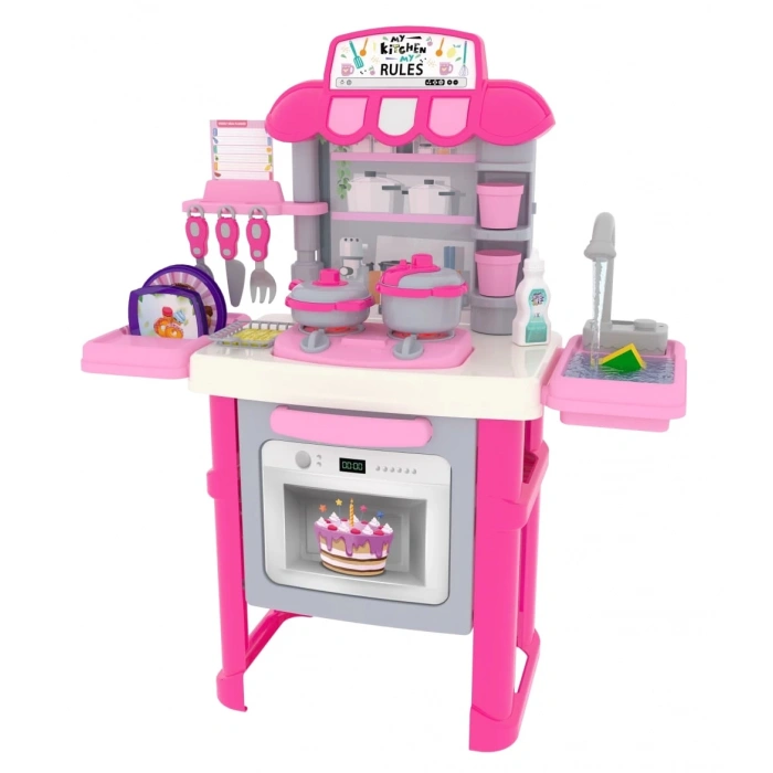 UÇAR 0324 MUTFAK SETİ SESLİ IŞIKLI MUSLUKLU 40 PARÇA