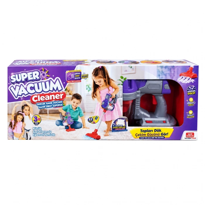 UÇAR 0379 SÜPER VAKUMLU SÜPÜRGE MAKİNESİ